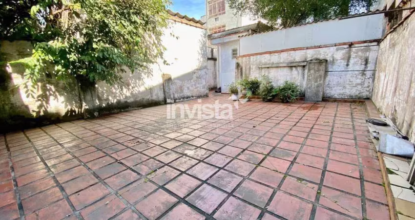 Casa com 2 quartos à venda na Vila Mathias, Santos 