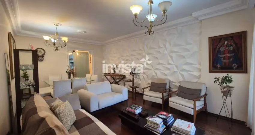 Apartamento com 3 quartos à venda no Boqueirão, Santos 