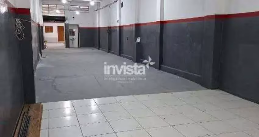 Barracão / Galpão / Depósito para alugar na Vila Mathias, Santos 