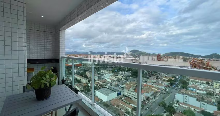 Apartamento com 2 quartos para alugar no Ponta da Praia, Santos 