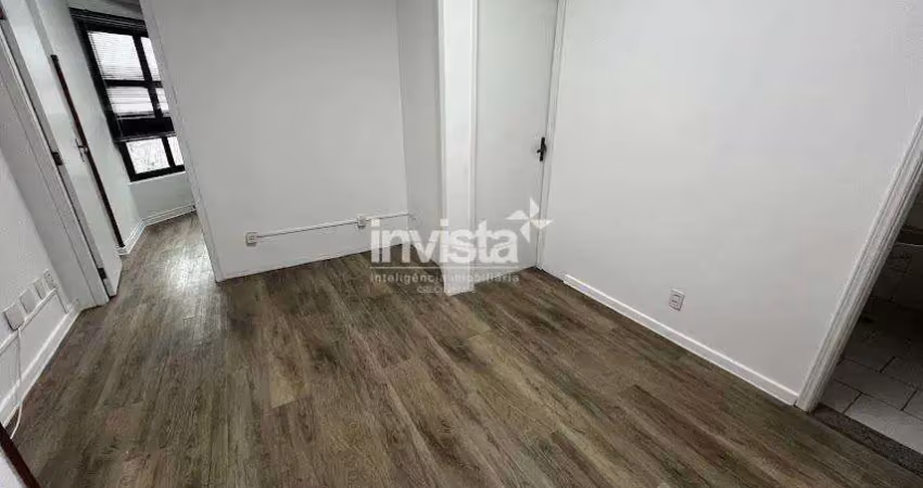Sala comercial para alugar na Aparecida, Santos 
