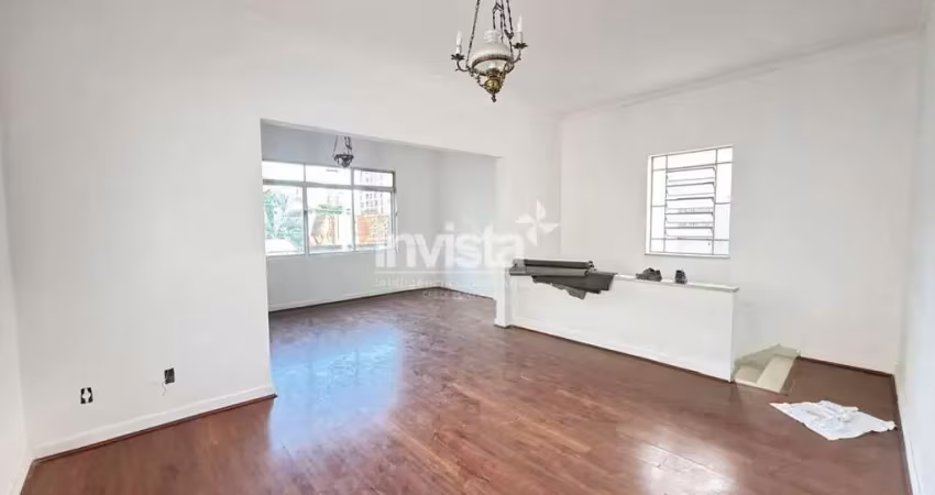 Casa com 2 quartos para alugar no Embaré, Santos 
