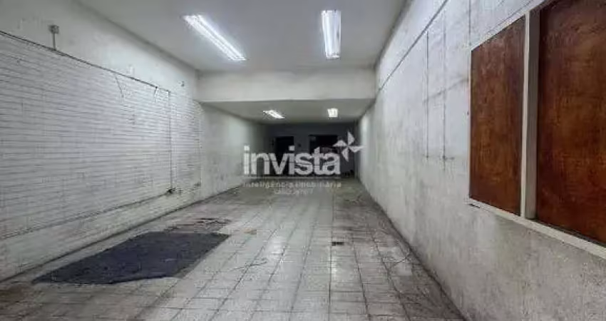 Ponto comercial para alugar na Vila Belmiro, Santos 