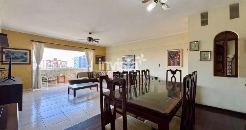 Apartamento com 3 quartos para alugar no Marapé, Santos 