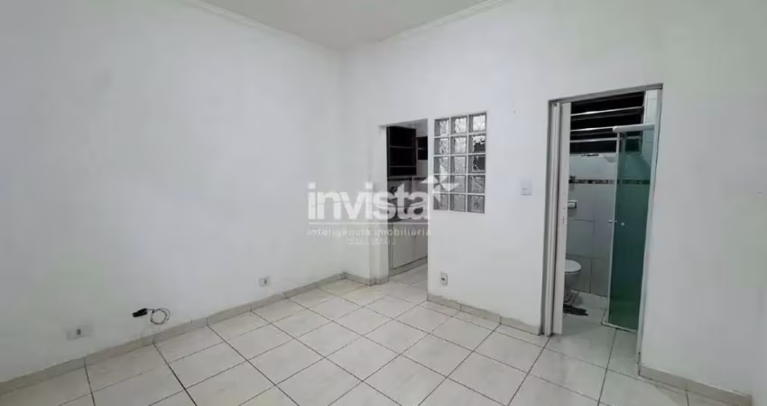 Kitnet / Stúdio à venda no Embaré, Santos 