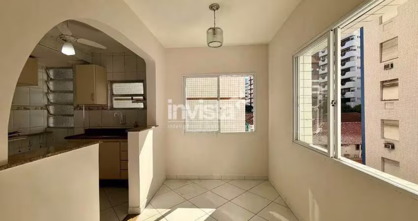 Apartamento com 1 quarto à venda no Boqueirão, Santos 