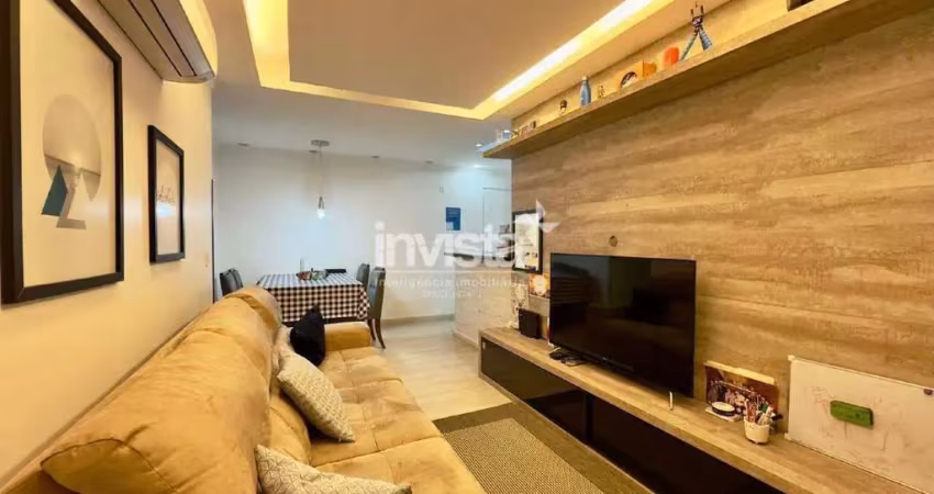 Apartamento com 2 quartos à venda na Vila Belmiro, Santos 