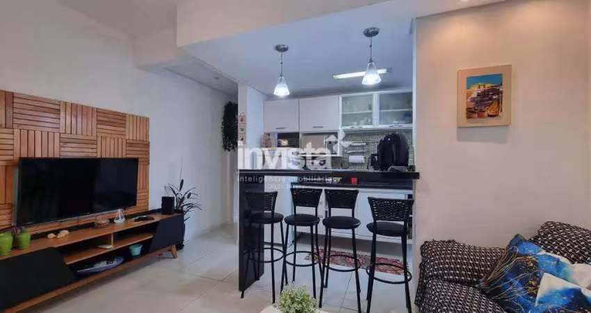 Apartamento com 1 quarto à venda no Boqueirão, Santos 