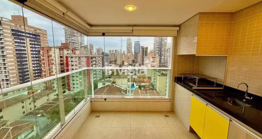 Apartamento com 2 quartos à venda no Gonzaga, Santos 
