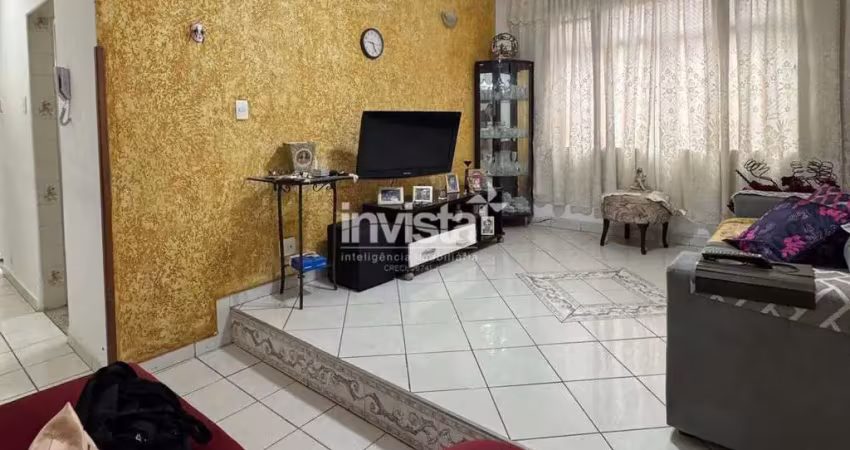 Apartamento com 2 quartos à venda no Embaré, Santos 