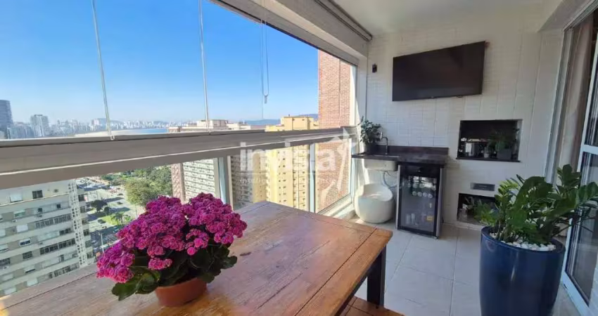 Apartamento com 2 quartos para alugar no José Menino, Santos 