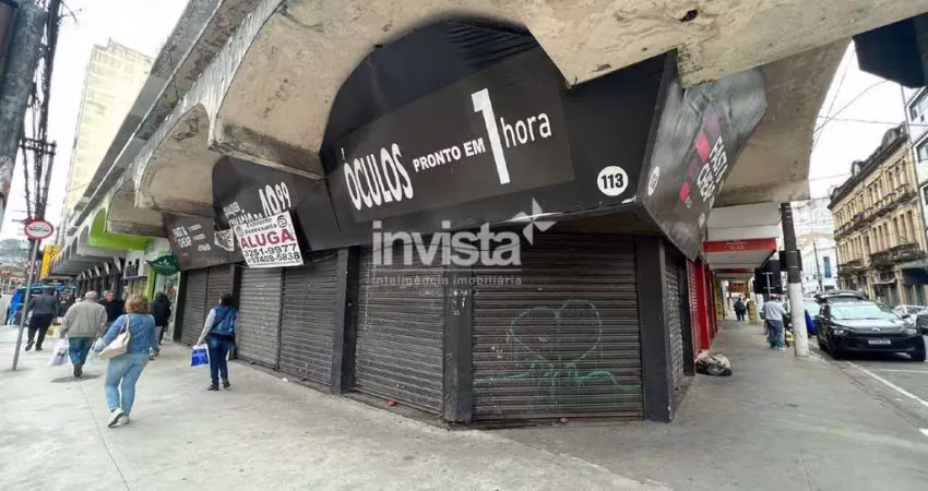 Ponto comercial para alugar no Centro, Santos 