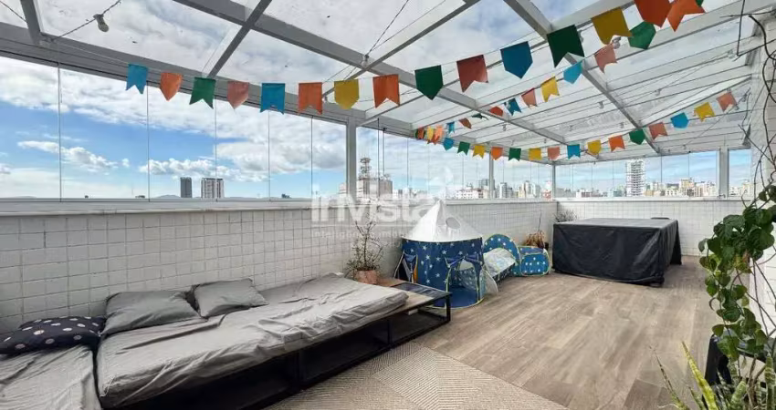 Apartamento com 2 quartos à venda na Vila Mathias, Santos 