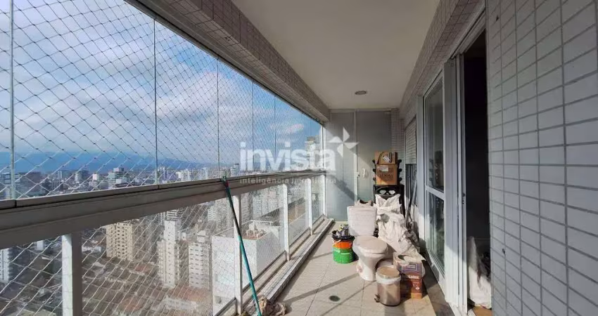 Apartamento com 2 quartos à venda no Gonzaga, Santos 