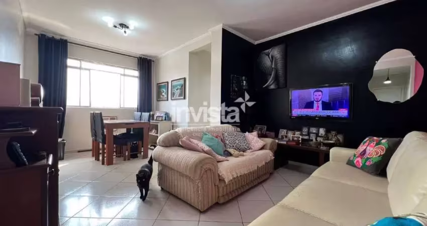Apartamento com 2 quartos à venda no Macuco, Santos 
