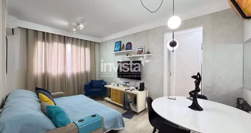 Apartamento com 1 quarto à venda no Marapé, Santos 
