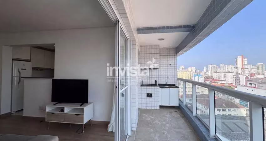 Apartamento com 2 quartos à venda no Encruzilhada, Santos 