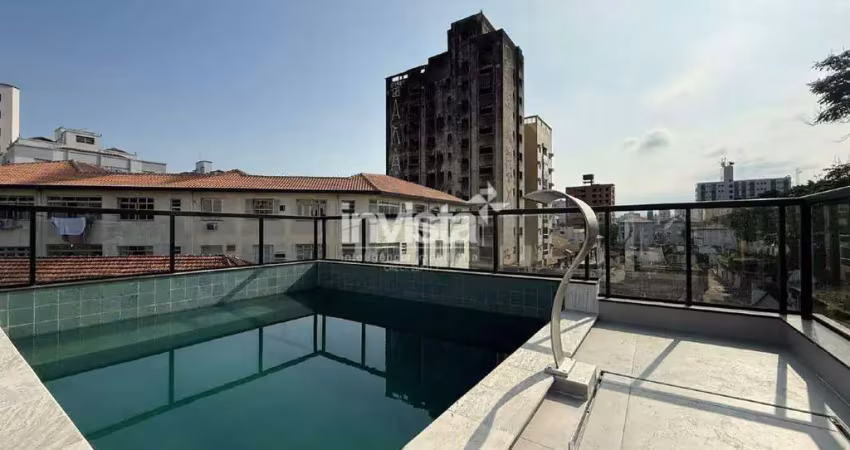 Casa com 3 quartos à venda no Embaré, Santos 