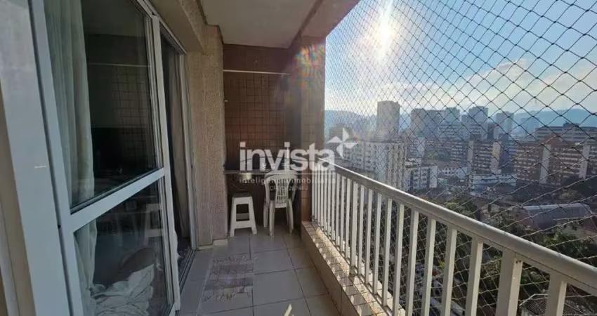 Apartamento com 2 quartos à venda no Encruzilhada, Santos 