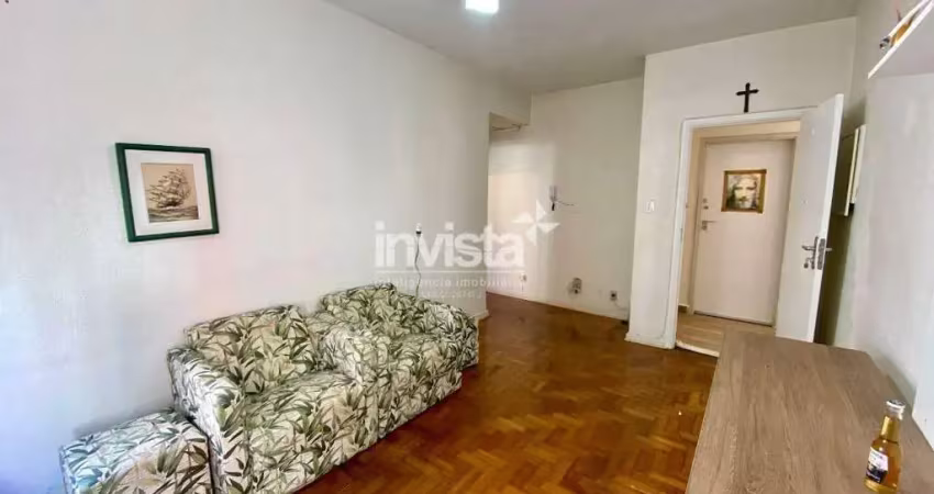 Apartamento com 1 quarto para alugar no José Menino, Santos 