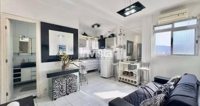 Apartamento com 1 quarto à venda no Pompéia, Santos 