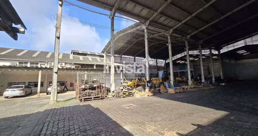 Barracão / Galpão / Depósito à venda no Macuco, Santos 