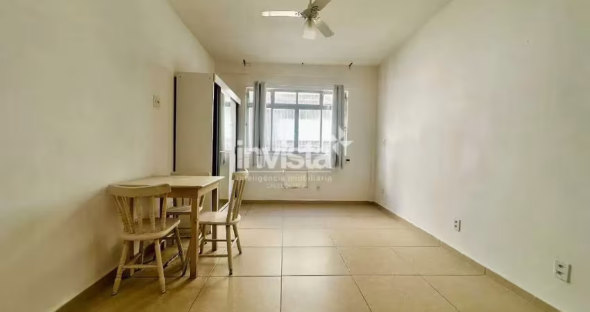 Apartamento com 1 quarto para alugar no José Menino, Santos 