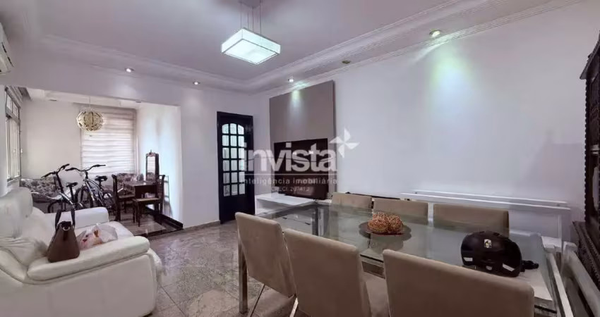 Apartamento com 2 quartos para alugar no Boqueirão, Santos 