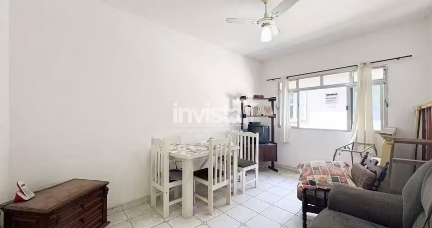 Apartamento com 1 quarto à venda no Embaré, Santos 