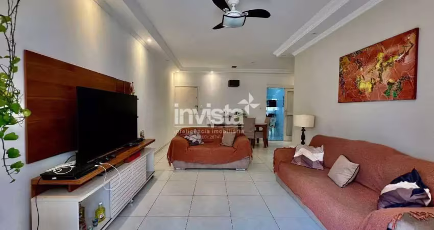 Apartamento com 3 quartos à venda no Embaré, Santos 