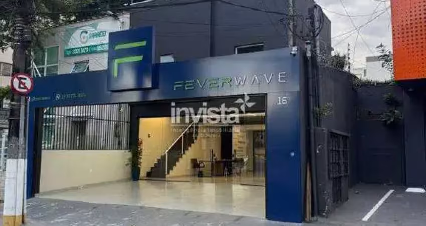 Ponto comercial para alugar na Vila Mathias, Santos 