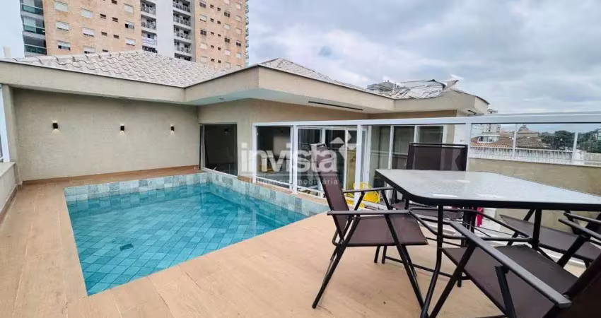 Casa com 4 quartos à venda no Ponta da Praia, Santos 