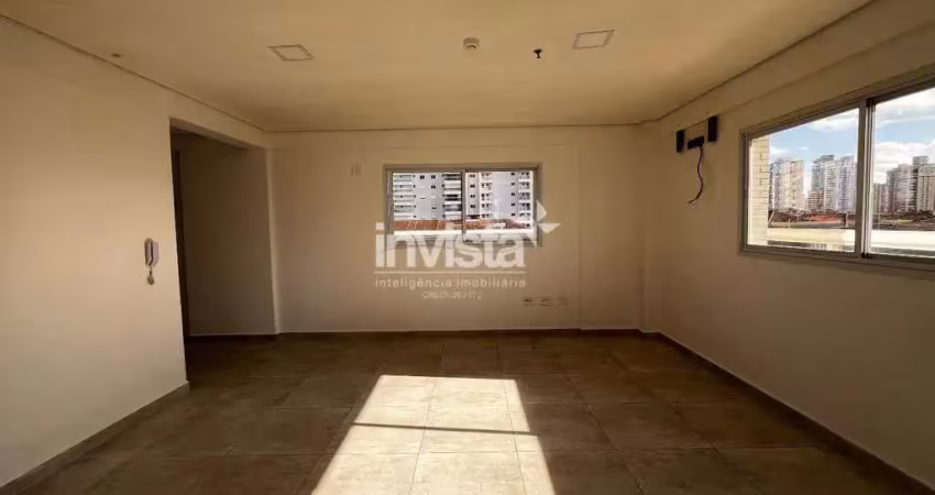 Sala comercial para alugar no Embaré, Santos 