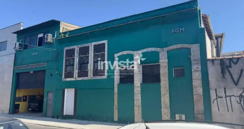 Barracão / Galpão / Depósito para alugar no Paquetá, Santos 
