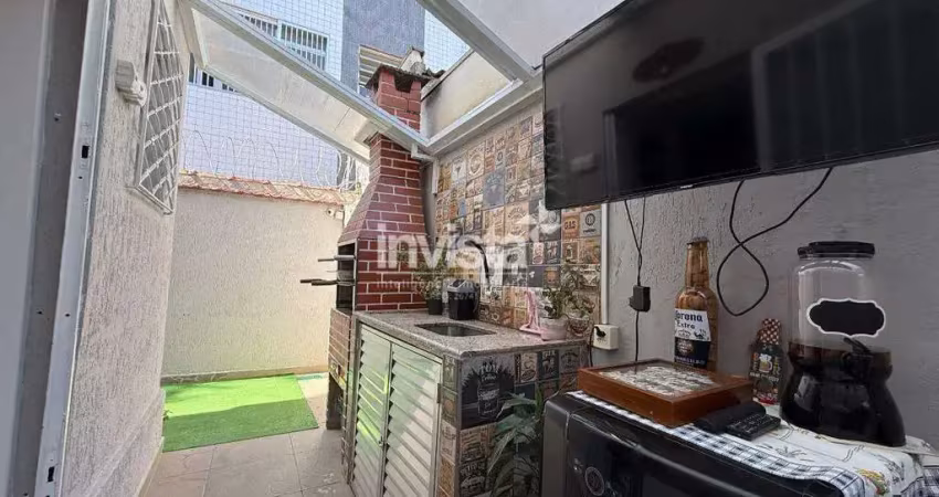 Casa com 2 quartos à venda no Marapé, Santos 