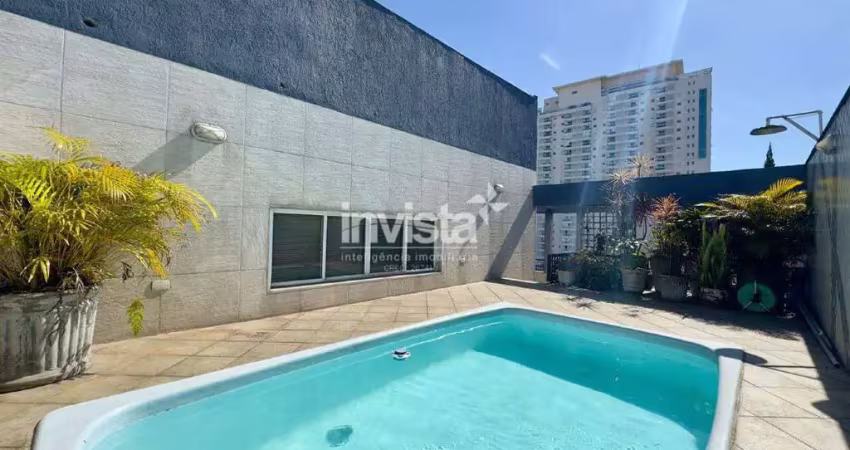 Apartamento com 3 quartos à venda no Boqueirão, Santos 