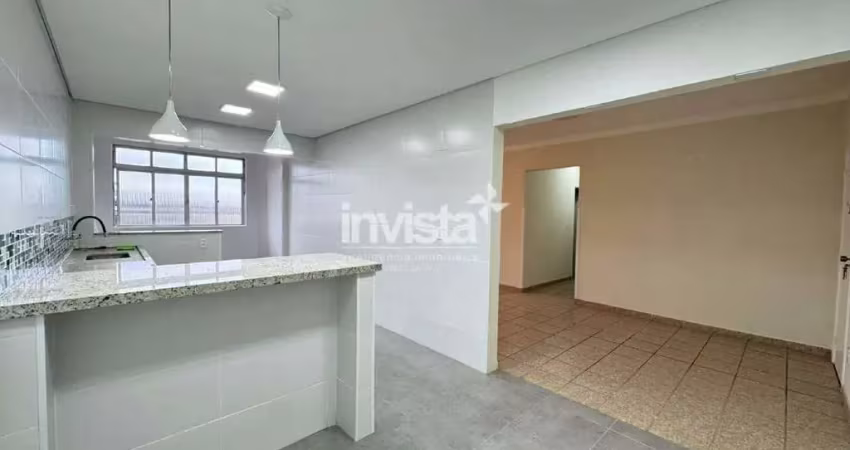 Apartamento com 2 quartos à venda no Estuário, Santos 