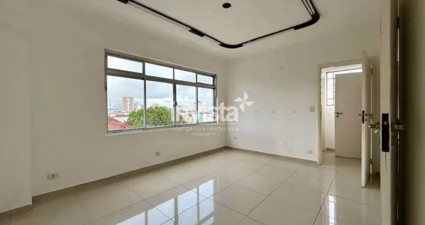 Sala comercial com 79m² | com recepção e ótima distribuição