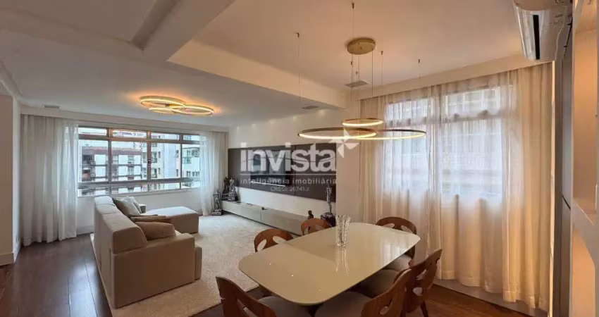 Apartamento com 3 quartos para alugar no Boqueirão, Santos 