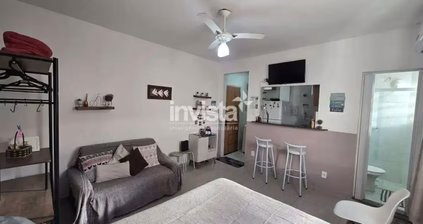 Apartamento com 1 quarto à venda no José Menino, Santos 