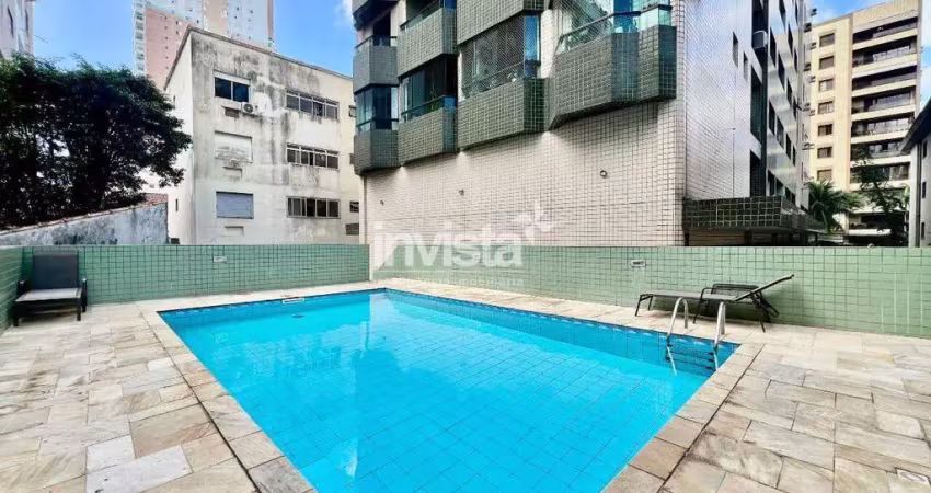 Apartamento com 3 quartos para alugar no Gonzaga, Santos 