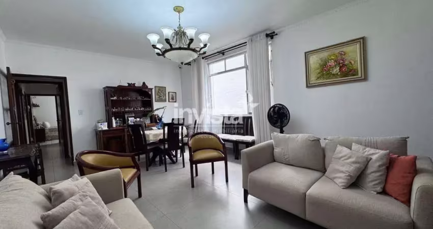 Apartamento com 3 quartos à venda no Boqueirão, Santos 