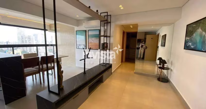 Apartamento com 2 quartos para alugar no Ponta da Praia, Santos 