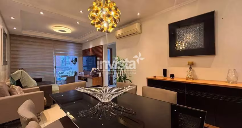 Apartamento com 3 quartos à venda no Embaré, Santos 