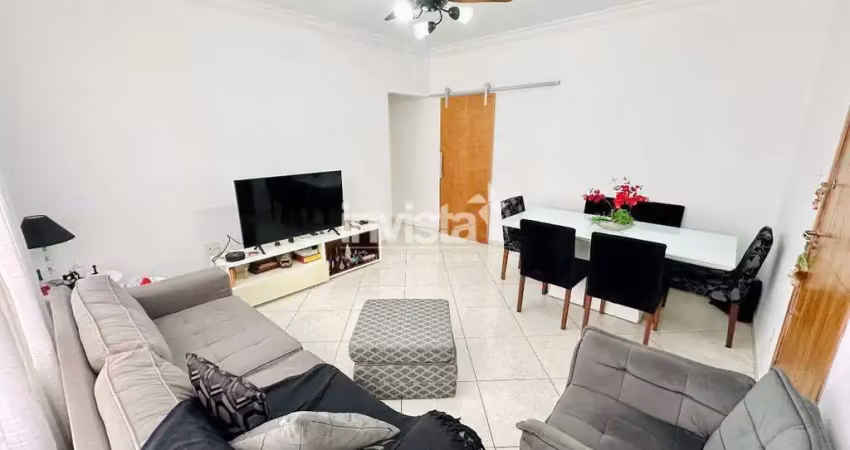 Apartamento com 3 quartos à venda no Gonzaga, Santos 