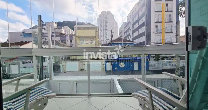 Casa com 4 quartos à venda no Marapé, Santos 