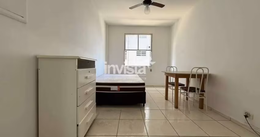 Apartamento com 1 quarto para alugar no José Menino, Santos 