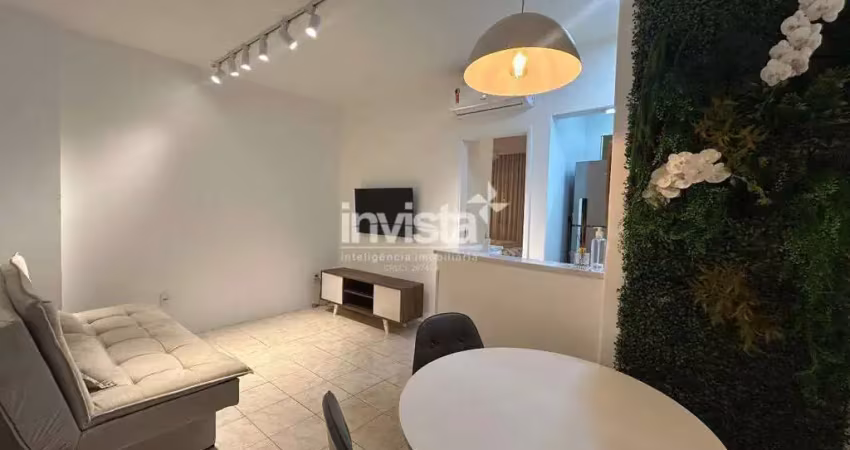 Apartamento com 1 quarto para alugar no Boqueirão, Santos 