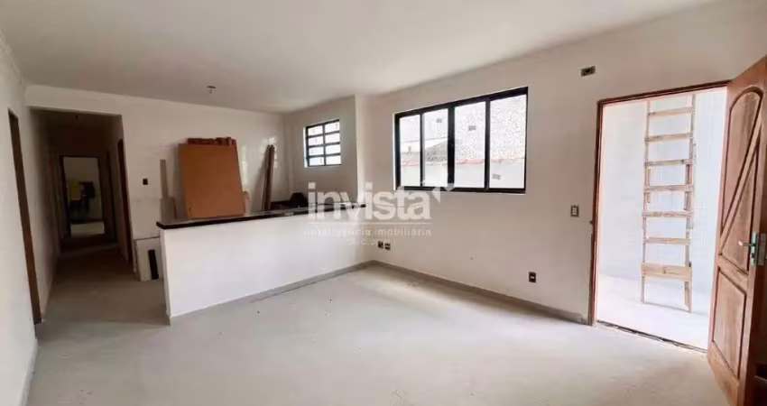Casa com 2 quartos à venda no Marapé, Santos 