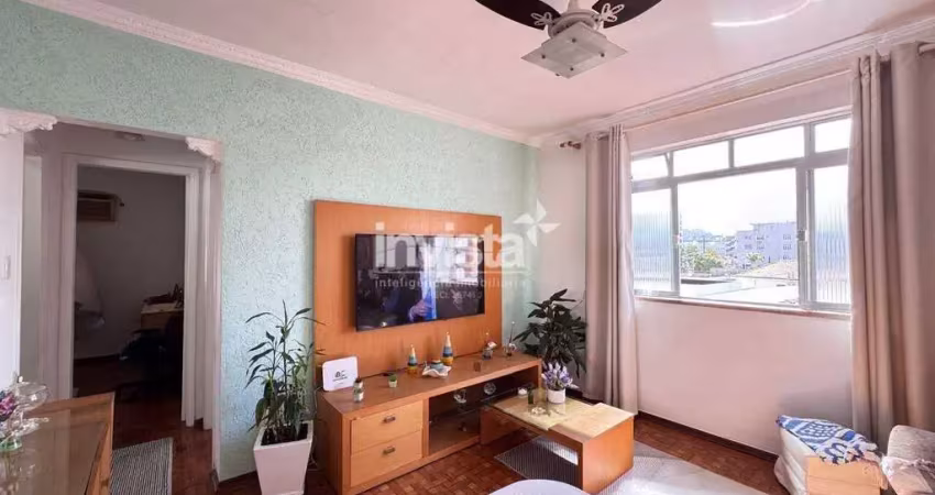 Apartamento com 2 quartos à venda no Boqueirão, Santos 